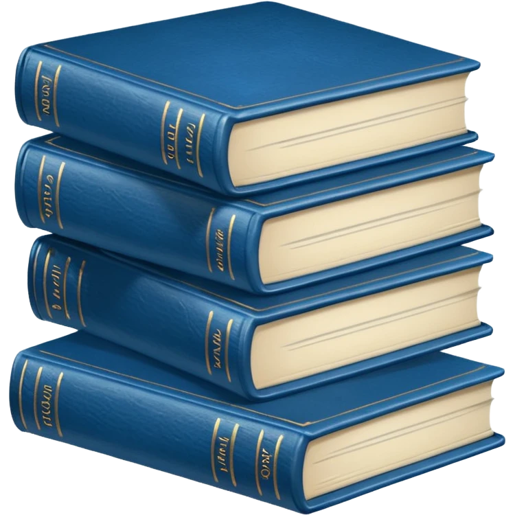 blue Books emoji