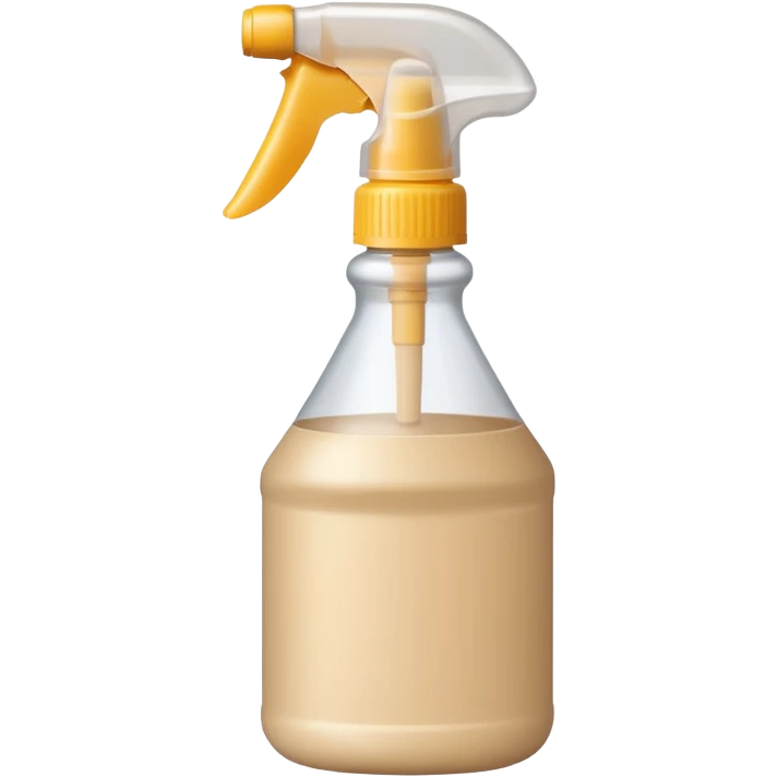 Beige spray bottle emoji