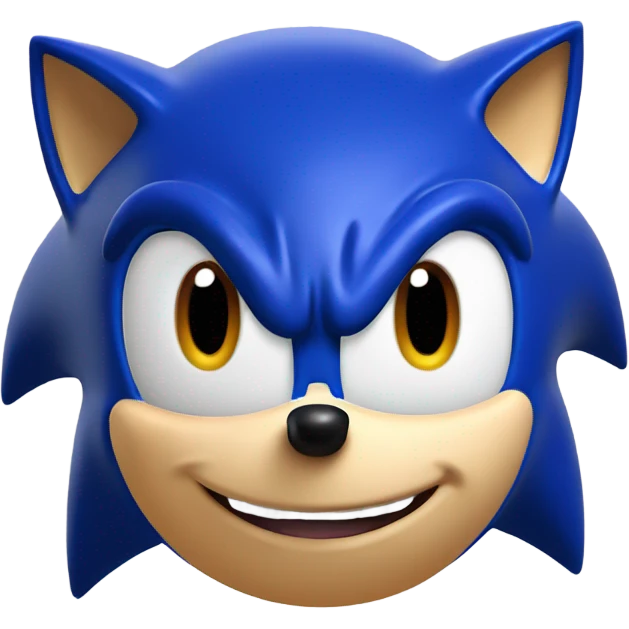 Sonic The Hedgehog emoji