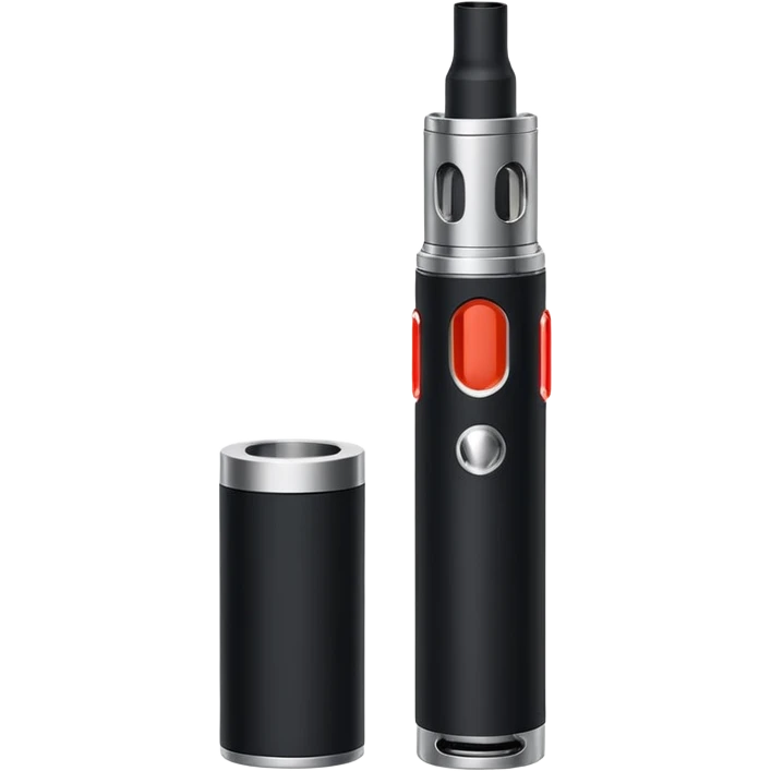 black simple Electronic cigarette emoji
