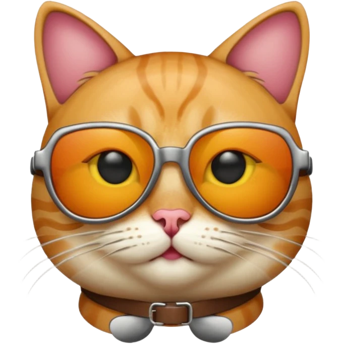 Cat wearing sunglasses emoji
