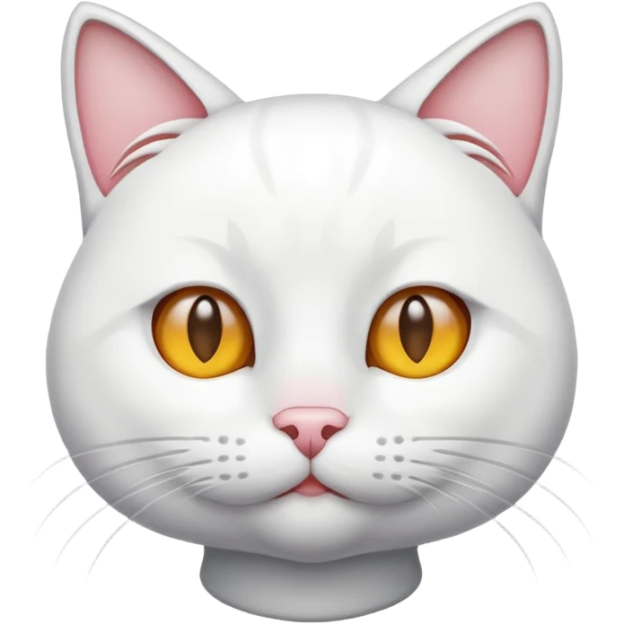 white cat emoji