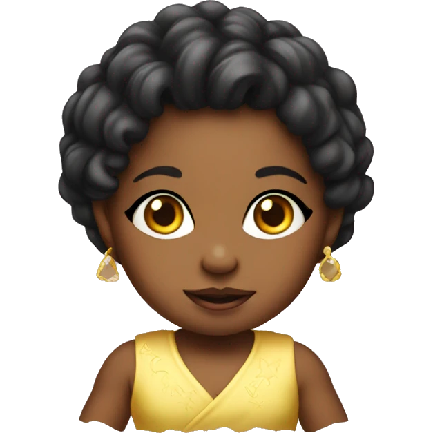 Diva baby emoji