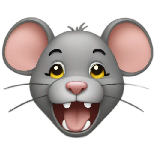 sarcastic mouse emoji