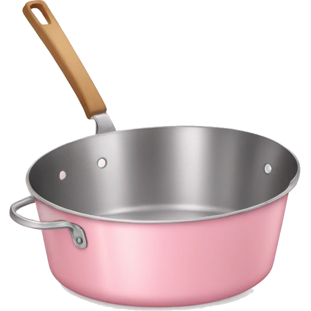 Light pink cooking pan emoji