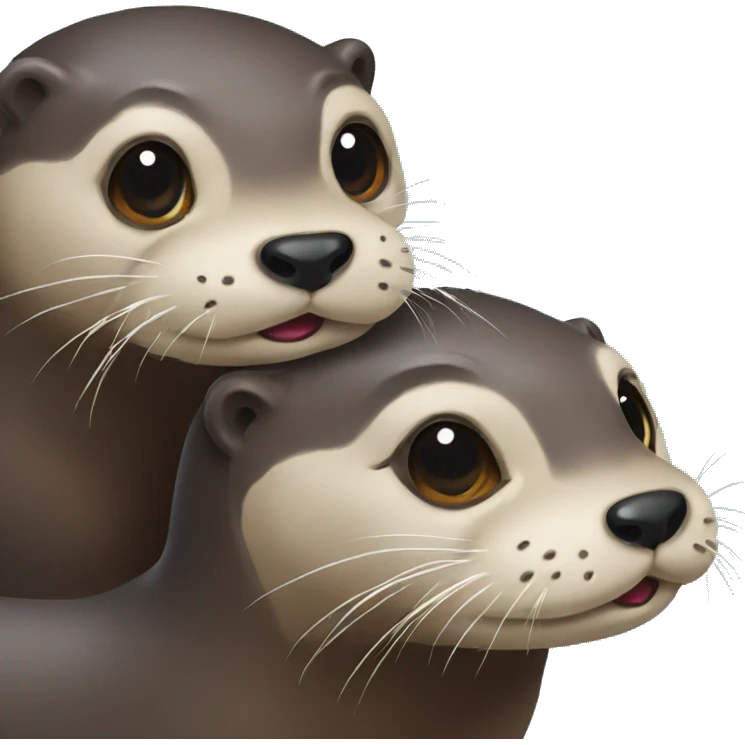 Otters emoji