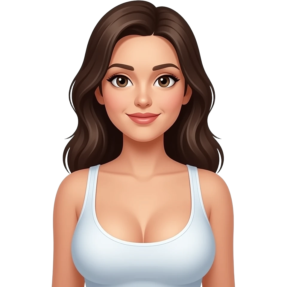 Huge boobs Woman emoji