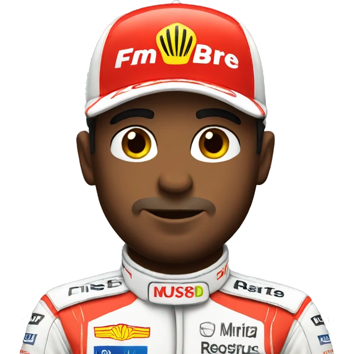Formula 1 driver  emoji