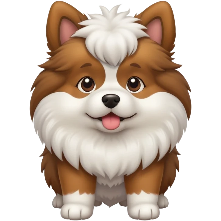 Dog with big booty emoji