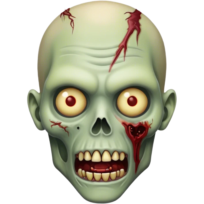 hot zombie emoji