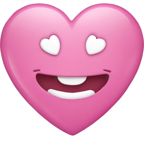 heart pink emoji