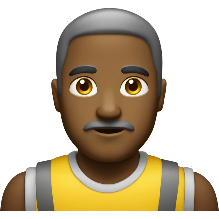 Rosto amarelo fazendo um dedão para Cima emoji