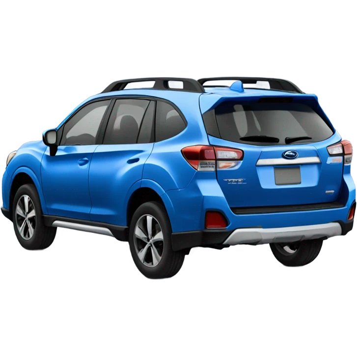 Blue Subaru suv emoji