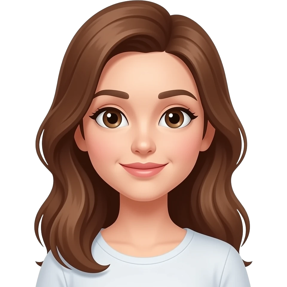 Make pretty AI women that makes textcontent emoji