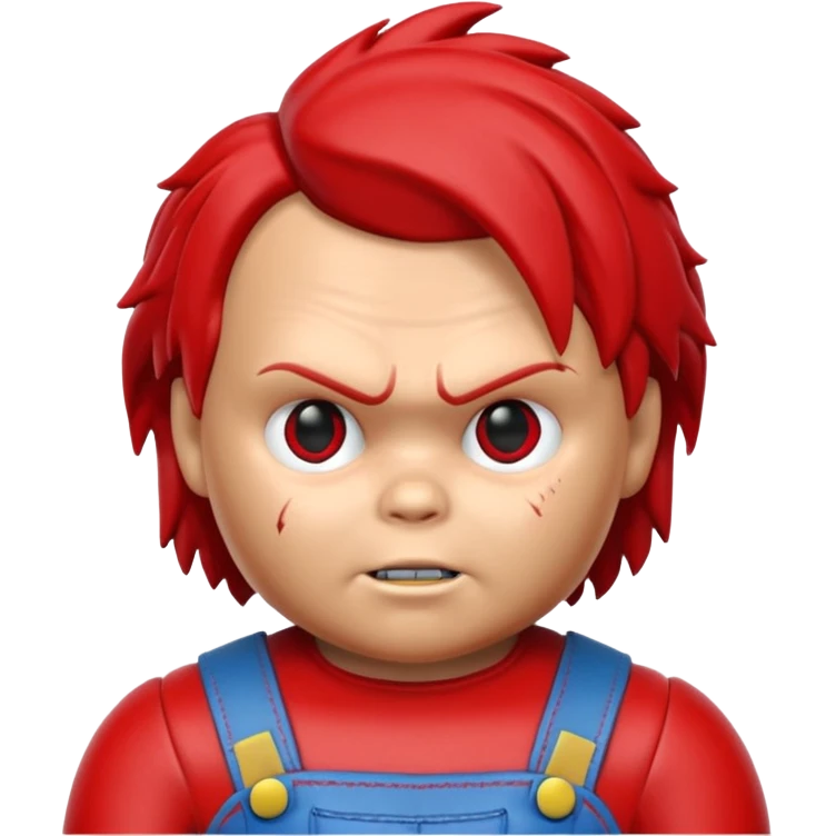 Un emojin de chuky emoji