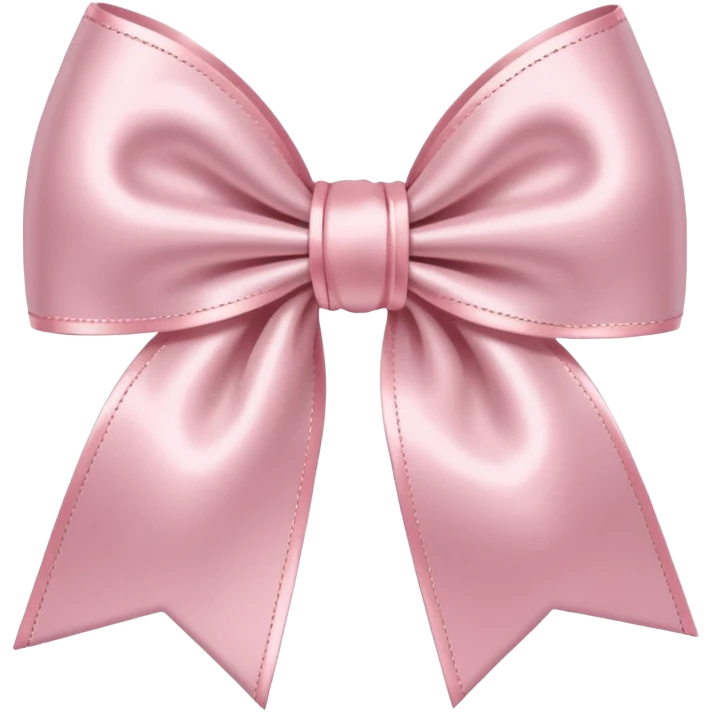 Light pink bow  emoji