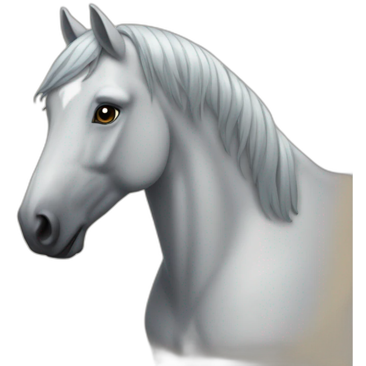Le cheval Percheron. emoji
