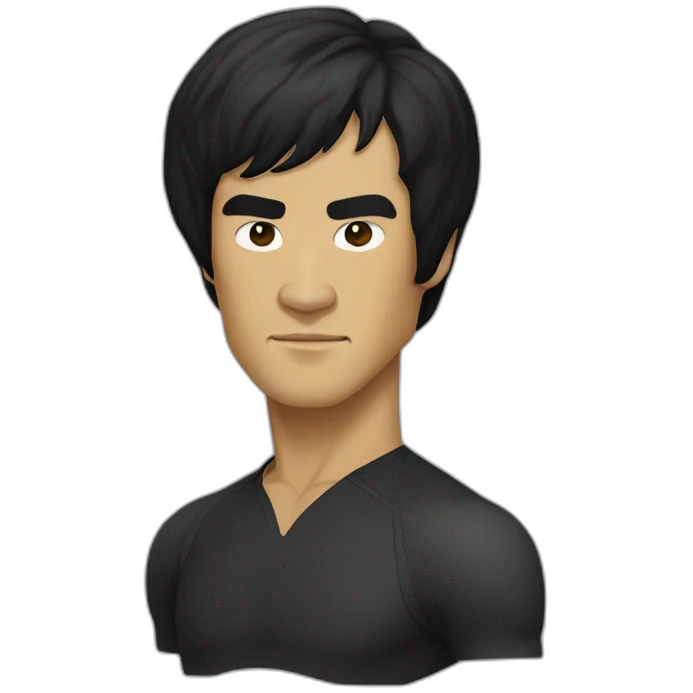 Bruce lee emoji
