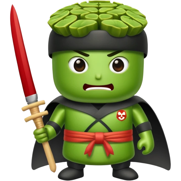 Evil sushi villain  emoji