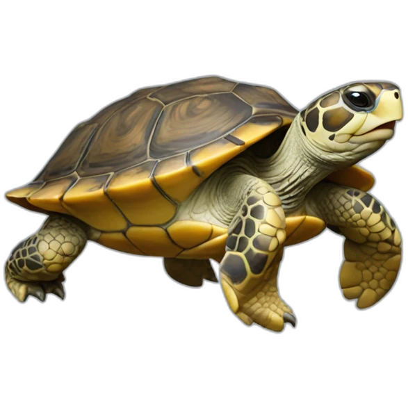 Tortue-qui-rigole emoji