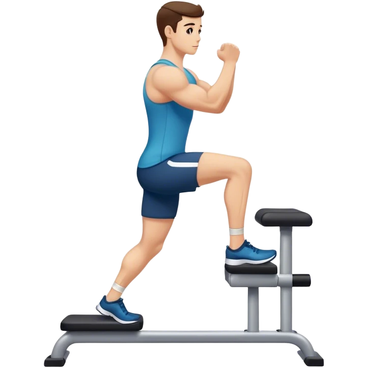 calf raise exercise emoji