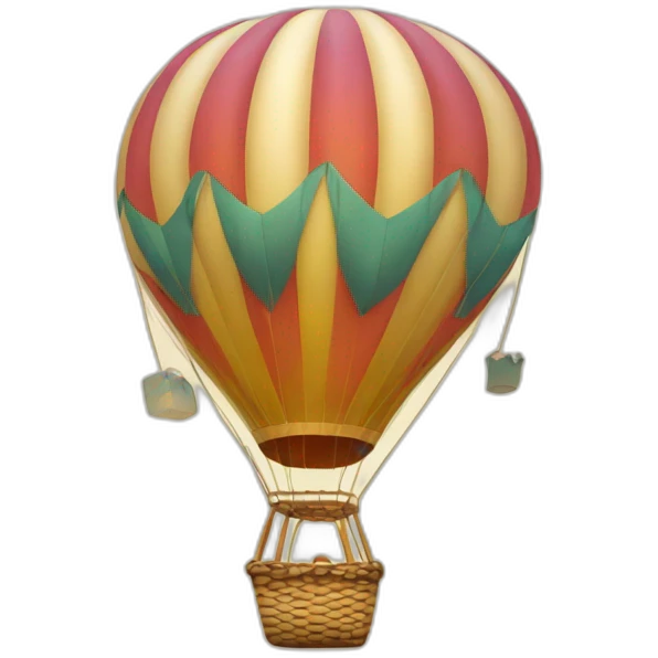 Hot air balloon emoji