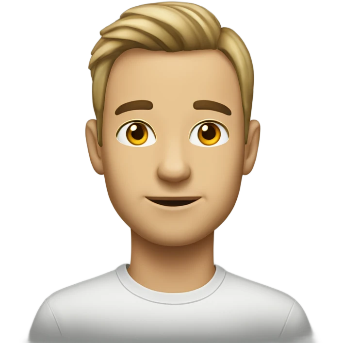 Кот белый серый  emoji