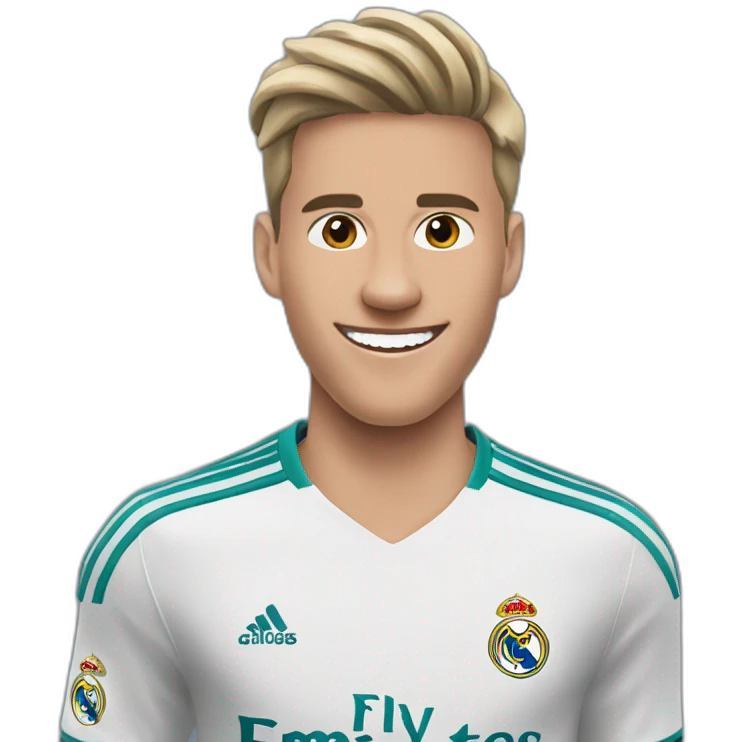 Jude Bellingham cellebrating a goal real madrid emoji