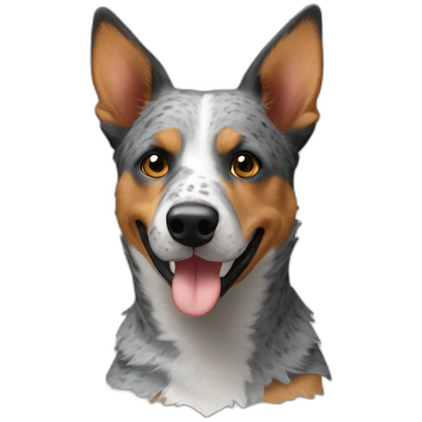 australian cattle dog emoji