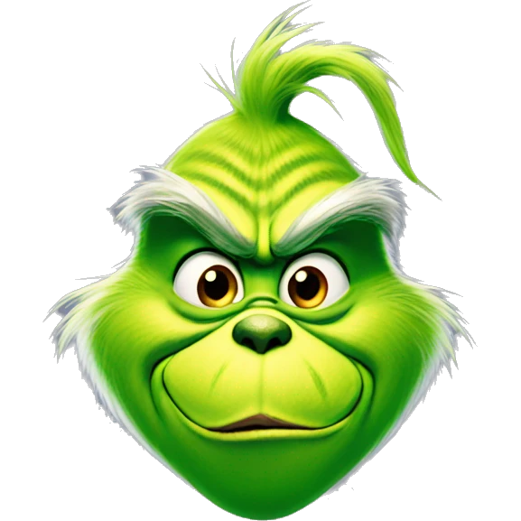 The grinch emoji