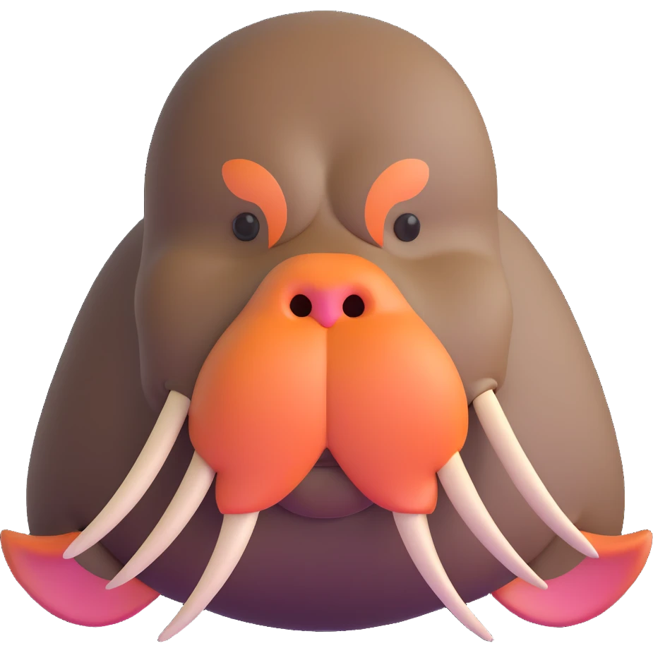 walrus face emoji