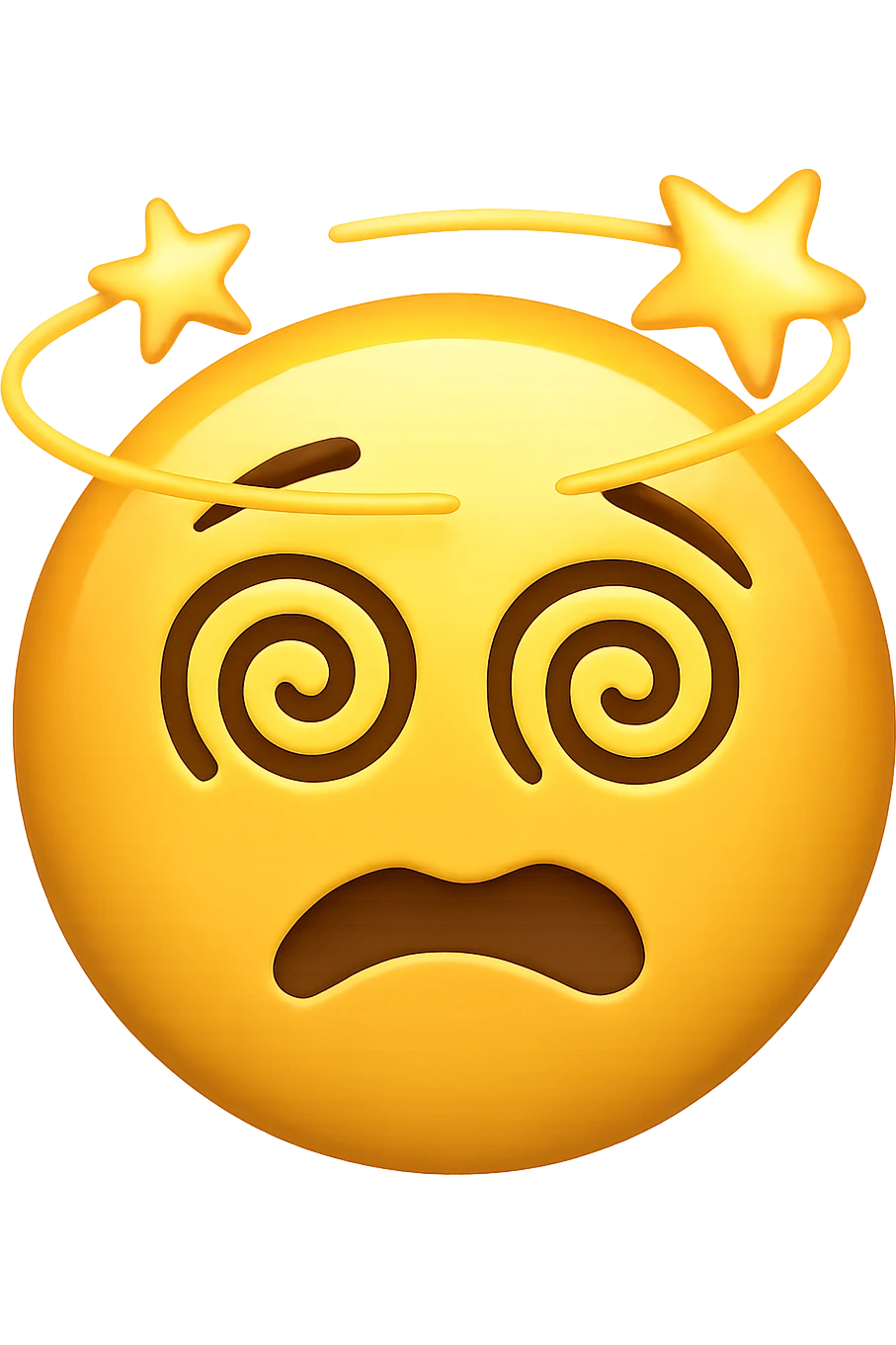 vertigini o sensazione di testa leggera emoji stile iphone emoji
