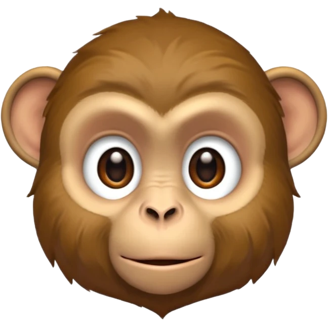 monkey profile view emoji