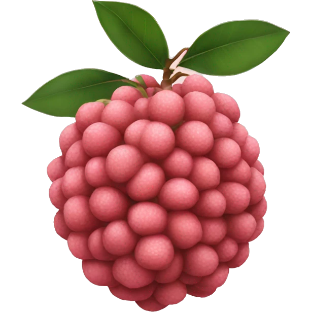 Lychee emoji