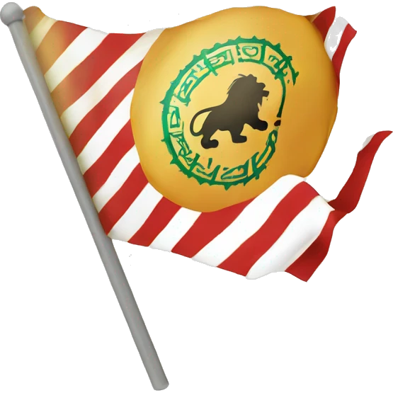 flag Iran lion-sun emoji