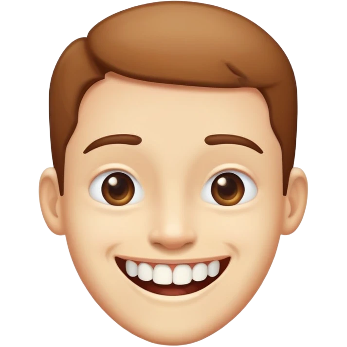 Smile with a missing tooth emoji
