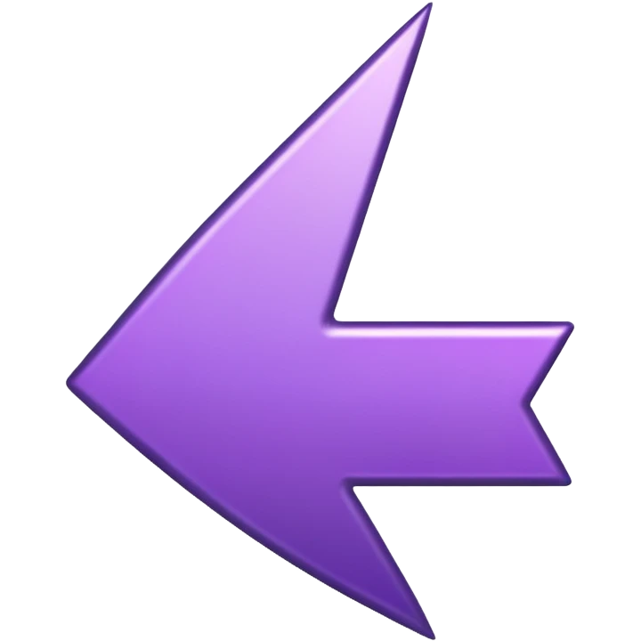 seta para direita roxa emoji