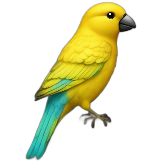 Canari sur une île emoji