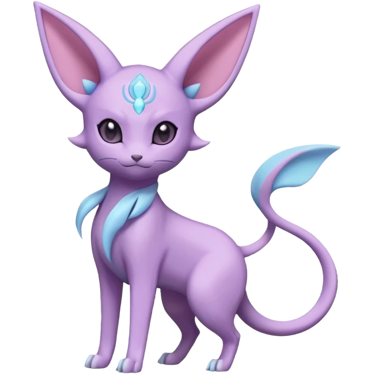Amaura-Espeon-Pokémon (full body) emoji