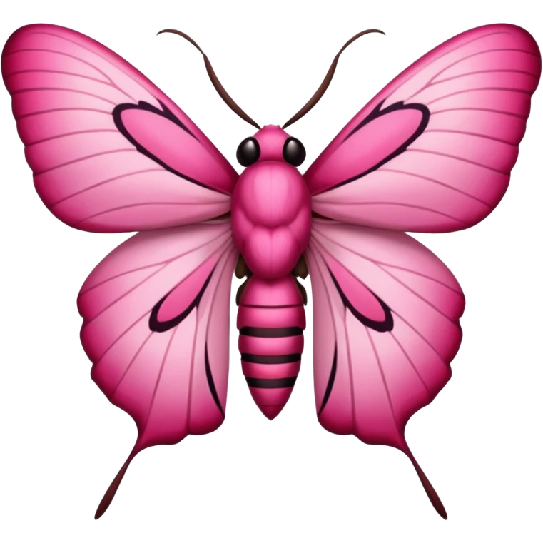 Rose moth emoji