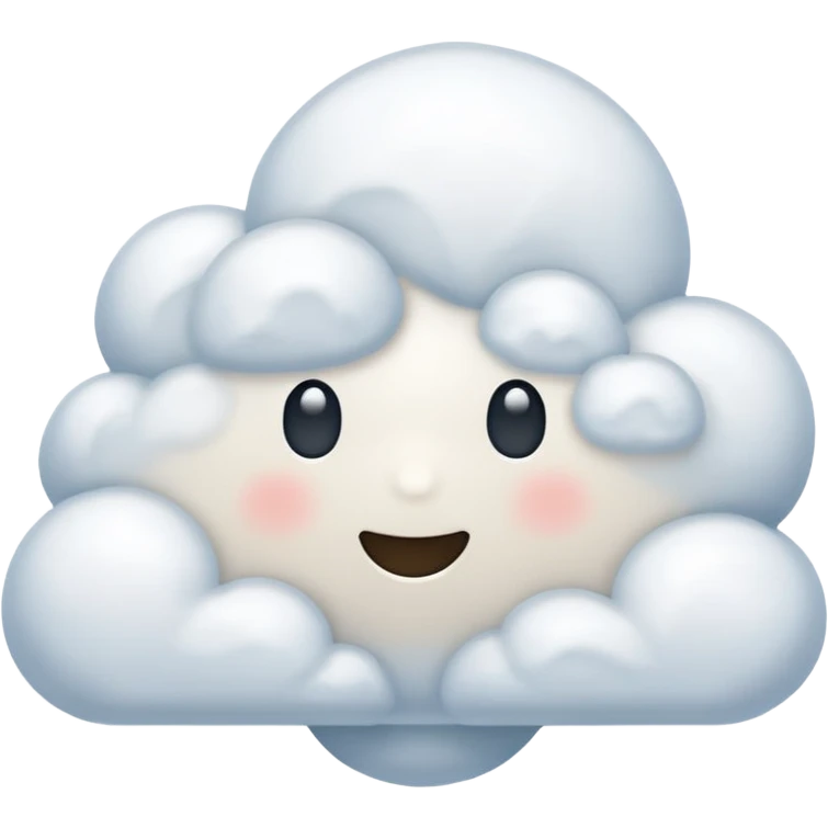faceless cloud emoji
