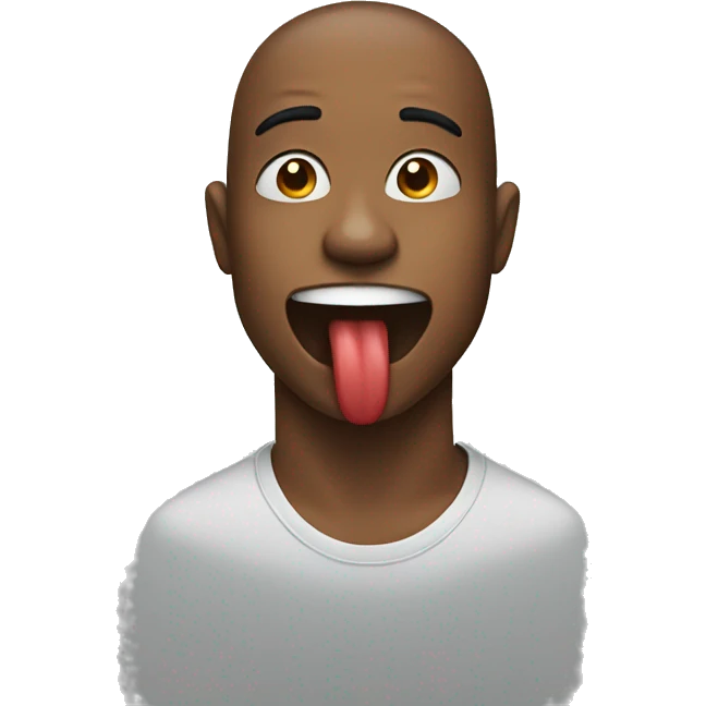 Person biting lip emoji