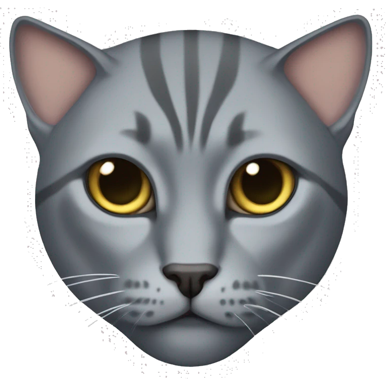 Grey cat of the Donian Sphinx emoji