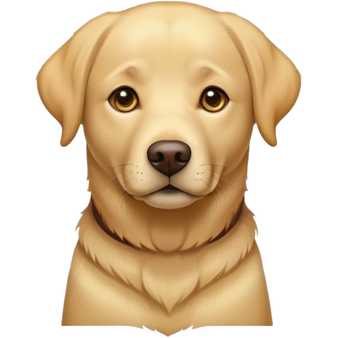 Adult Labrador retriever emoji