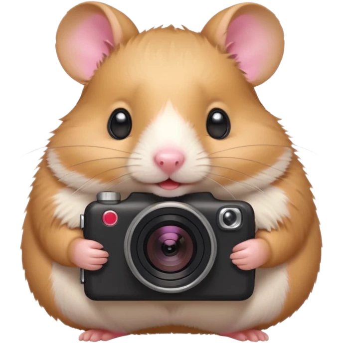 photographer  hamster emoji