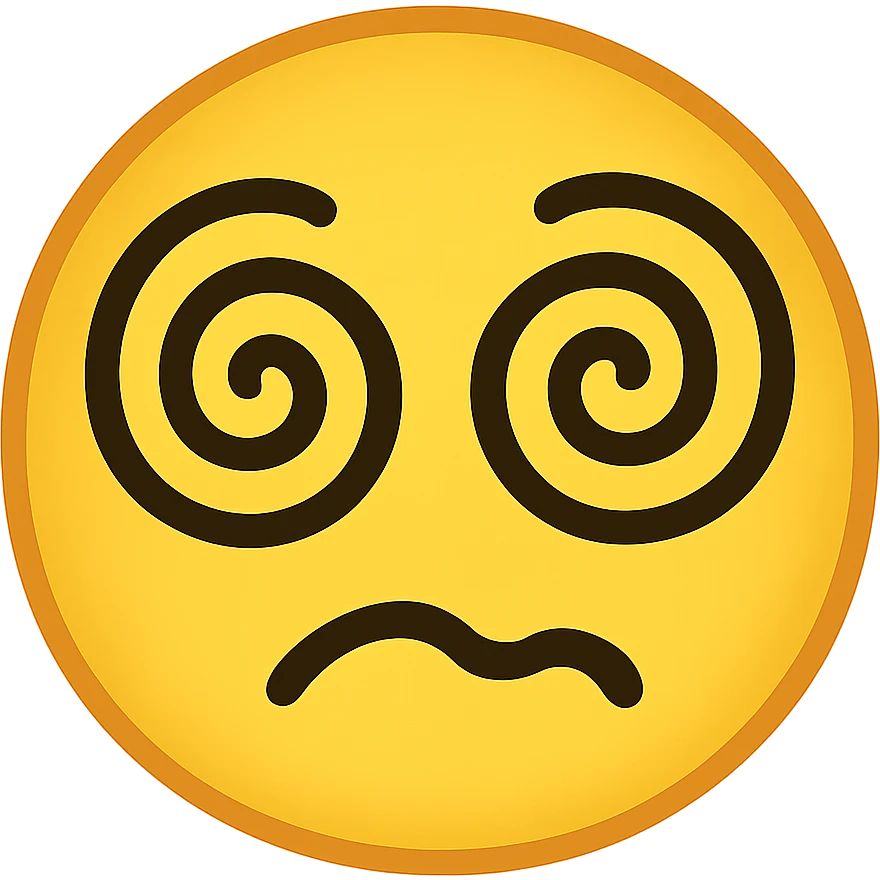 face with spiral eyes emoji emoji