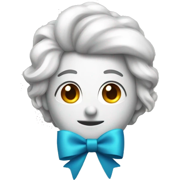 Number 2 with a bow  emoji