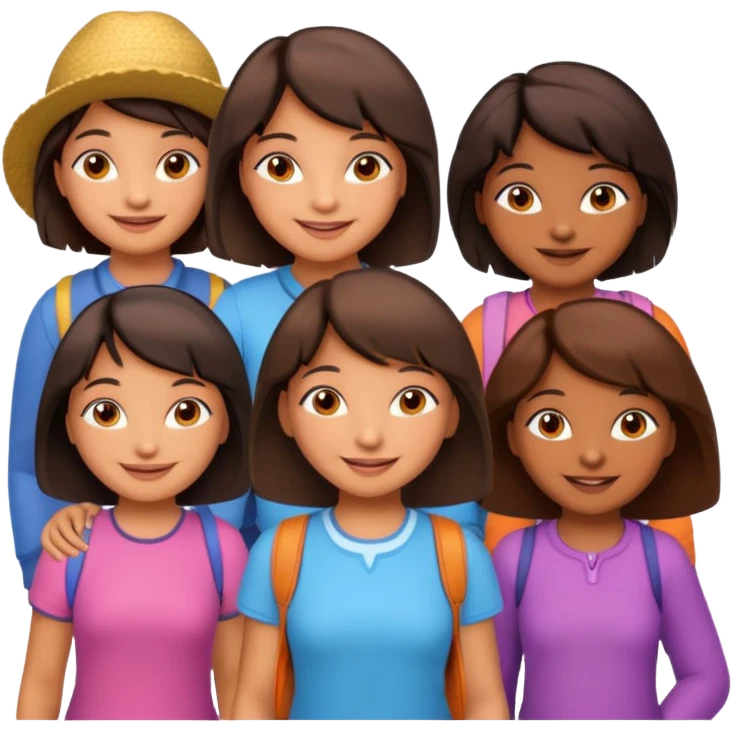 dora and friends emoji