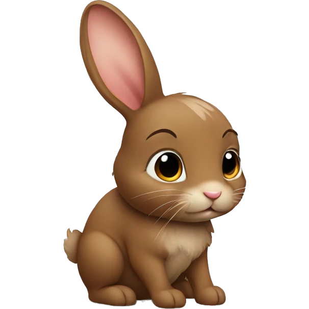Brown bunny  emoji