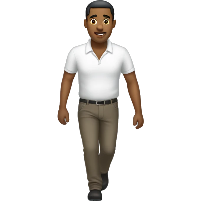 typical Dominican Man getting out of work emoji